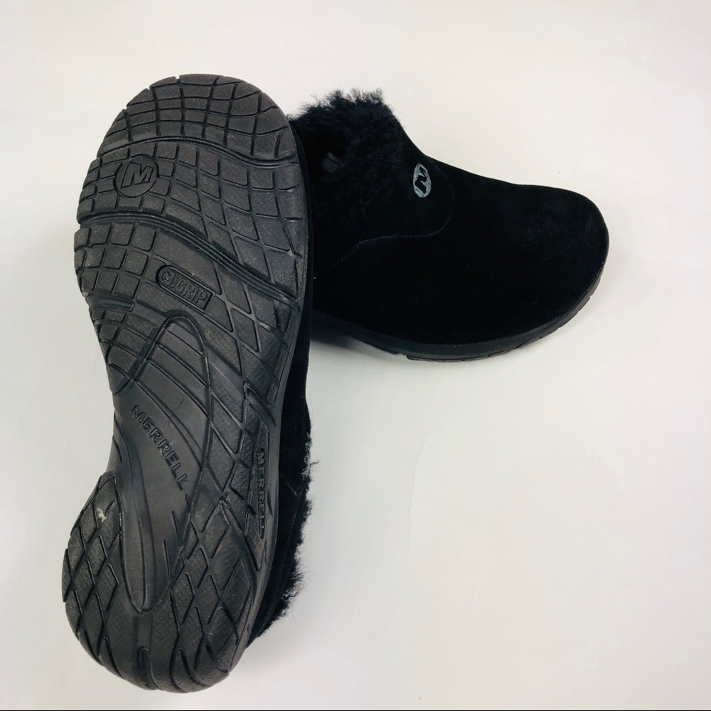 Merrell Encore Ice Merrell Black Suede Shoes New - Picture 6 of 6